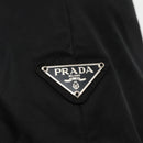 PRADA Tote Bag Nylon Black Silver Auth 143273-17