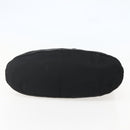 PRADA Tote Bag Nylon Black Silver Auth 143273-5