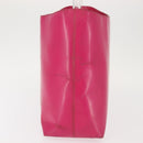 PRADA Shoulder Bag Leather Pink Clear Auth 143274-3