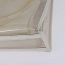 GUCCI Tote Bag Vinyl Clear Silver 001 2122 1773 Auth 143275-11