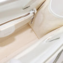 GUCCI Tote Bag Vinyl Clear Silver 001 2122 1773 Auth 143275-17