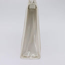 GUCCI Tote Bag Vinyl Clear Silver 001 2122 1773 Auth 143275-4