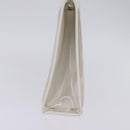 GUCCI Tote Bag Vinyl Clear Silver 001 2122 1773 Auth 143275-5