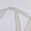 GUCCI Tote Bag Vinyl Clear Silver 001 2122 1773 Auth 143275-8