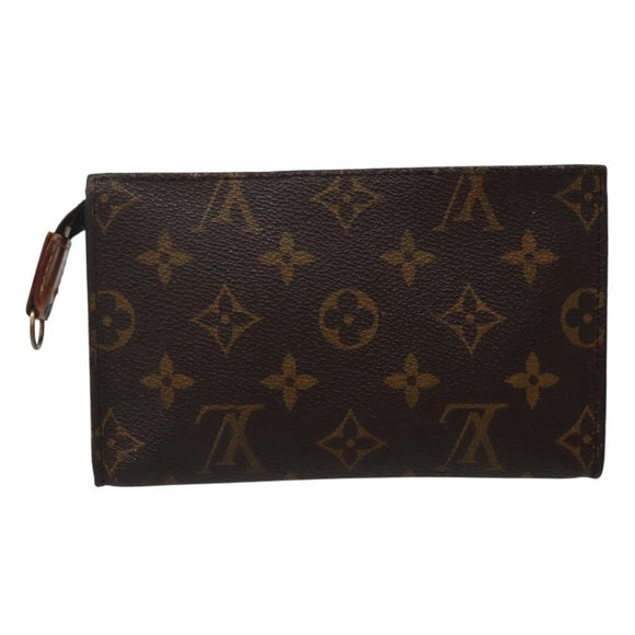LOUIS VUITTON Monogram Bucket PM Accessory Pouch LV Auth 143278