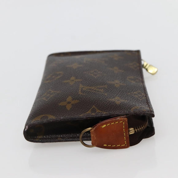 LOUIS VUITTON Monogram Bucket PM Accessory Pouch LV Auth 143278