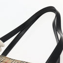 Burberrys Nova Check Tote Bag Canvas Beige Gold Auth 143284-14