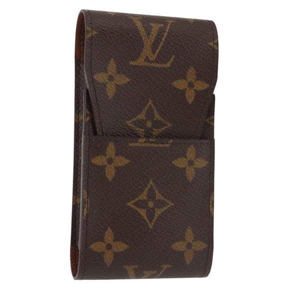 LOUIS VUITTON Monogram Etui Cigarette Case M63024 LV Auth 143287