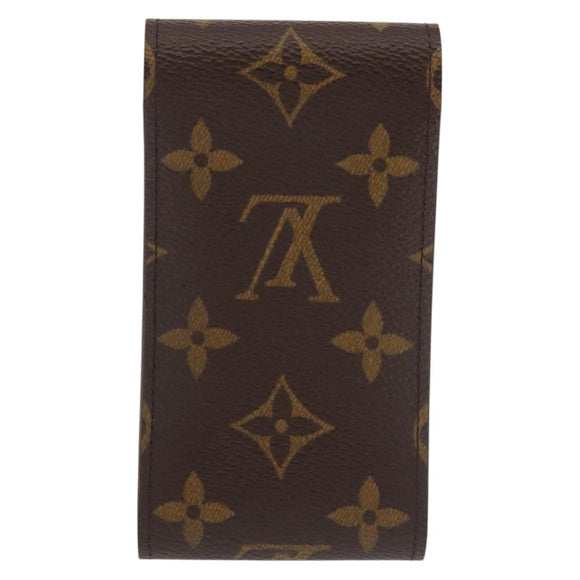LOUIS VUITTON Monogram Etui Cigarette Case M63024 LV Auth 143287