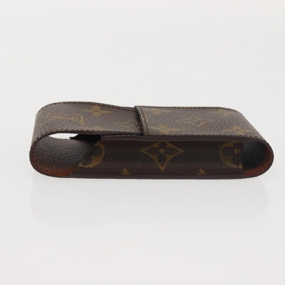 LOUIS VUITTON Monogram Etui Cigarette Case M63024 LV Auth 143287