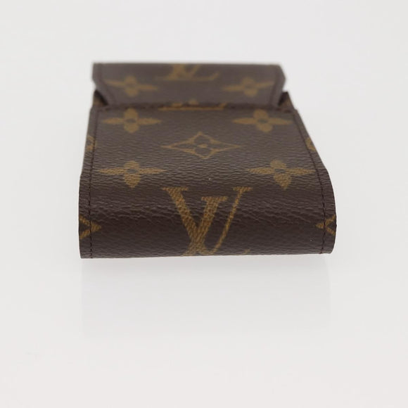 LOUIS VUITTON Monogram Etui Cigarette Case M63024 LV Auth 143287