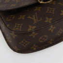 LOUIS VUITTON Monogram Saint Cloud MM Shoulder Bag M51243 LV Auth 143292-16