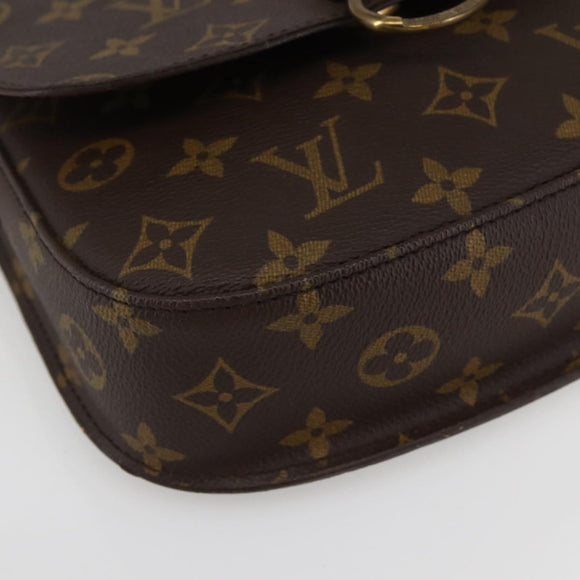 LOUIS VUITTON Monogram Saint Cloud MM Shoulder Bag M51243 LV Auth 143292