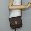 LOUIS VUITTON Monogram Saint Cloud MM Shoulder Bag M51243 LV Auth 143292-26