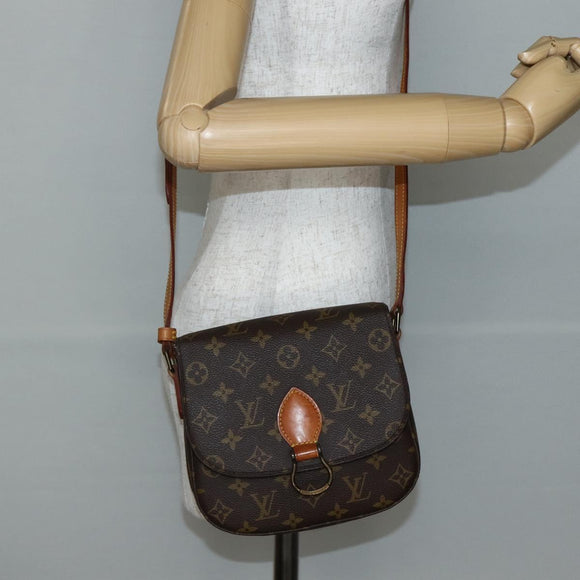 LOUIS VUITTON Monogram Saint Cloud MM Shoulder Bag M51243 LV Auth 143292