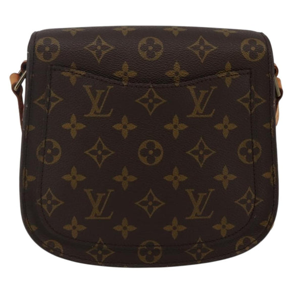 LOUIS VUITTON Monogram Saint Cloud MM Shoulder Bag M51243 LV Auth 143292