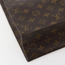LOUIS VUITTON Monogram Sac Plat Hand Bag M51140 LV Auth 143293-14