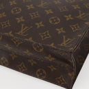 LOUIS VUITTON Monogram Sac Plat Hand Bag M51140 LV Auth 143293-15