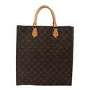 LOUIS VUITTON Monogram Sac Plat Hand Bag M51140 LV Auth 143293-2