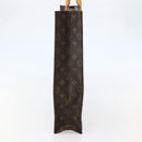 LOUIS VUITTON Monogram Sac Plat Hand Bag M51140 LV Auth 143293-4