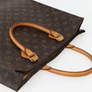 LOUIS VUITTON Monogram Sac Plat Hand Bag M51140 LV Auth 143293-6