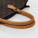 LOUIS VUITTON Monogram Sac Plat Hand Bag M51140 LV Auth 143293-7