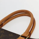 LOUIS VUITTON Monogram Sac Plat Hand Bag M51140 LV Auth 143293-8