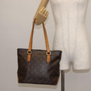 LOUIS VUITTON Monogram Cabas Piano Tote Bag M51148 LV Auth 143294-22