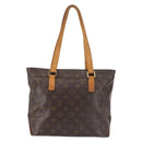 LOUIS VUITTON Monogram Cabas Piano Tote Bag M51148 LV Auth 143294-3