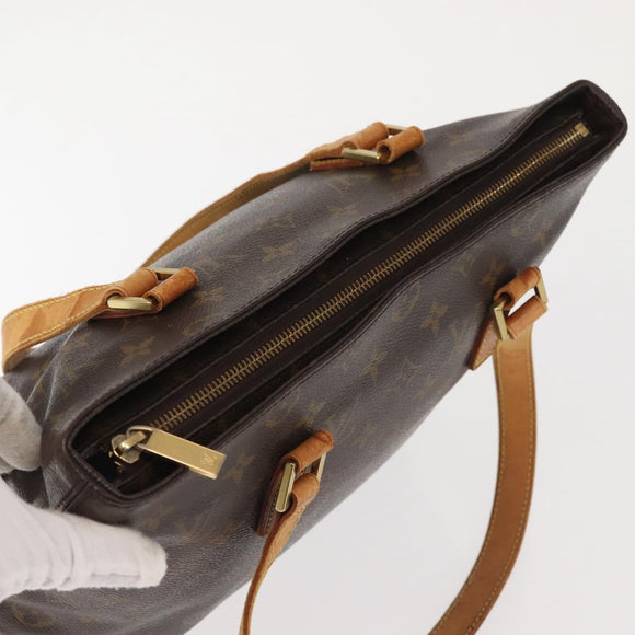 LOUIS VUITTON Monogram Cabas Piano Tote Bag M51148 LV Auth 143294