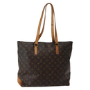 LOUIS VUITTON Monogram Cabas Mezzo Tote Bag M51151 LV Auth 143295-1
