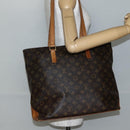 LOUIS VUITTON Monogram Cabas Mezzo Tote Bag M51151 LV Auth 143295-21