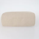 HERMES Her Bag Cabus GM Tote Bag Canvas Leather Beige Auth 143299-26