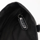 GUCCI Bamboo Hand Bag Nylon Black Silver 000 1998 0508 Auth 143305-10