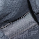GUCCI Bamboo Hand Bag Nylon Black Silver 000 1998 0508 Auth 143305-11