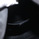 GUCCI Bamboo Hand Bag Nylon Black Silver 000 1998 0508 Auth 143305-20