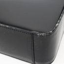 GUCCI Shoulder Bag Enamel Black Silver 001 3031 Auth 143306-12