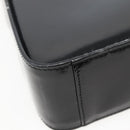 GUCCI Shoulder Bag Enamel Black Silver 001 3031 Auth 143306-13