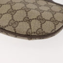 GUCCI GG Supreme Shoulder Bag PVC Beige Gold 904 02 020 Auth 143309-13