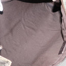 GUCCI GG Supreme Clutch Bag PVC Beige Silver 130653 Auth 143310-10