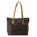 LOUIS VUITTON Monogram Cabas Piano Tote Bag M51148 LV Auth 143313-13