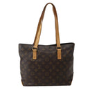 LOUIS VUITTON Monogram Cabas Piano Tote Bag M51148 LV Auth 143313-2