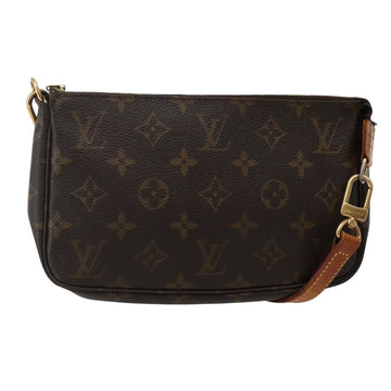 LOUIS VUITTON Monogram Pochette Accessoires Pouch M51980 LV Auth 143317