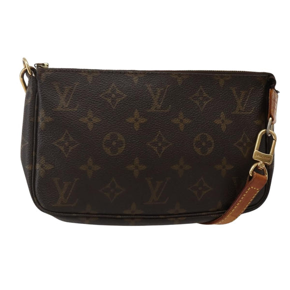 LOUIS VUITTON Monogram Pochette Accessoires Pouch M51980 LV Auth 143317