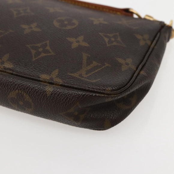 LOUIS VUITTON Monogram Pochette Accessoires Pouch M51980 LV Auth 143317