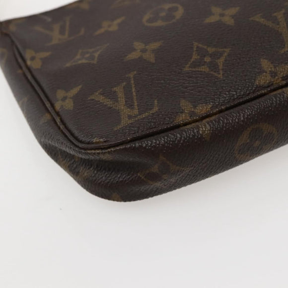 LOUIS VUITTON Monogram Pochette Accessoires Pouch M51980 LV Auth 143317