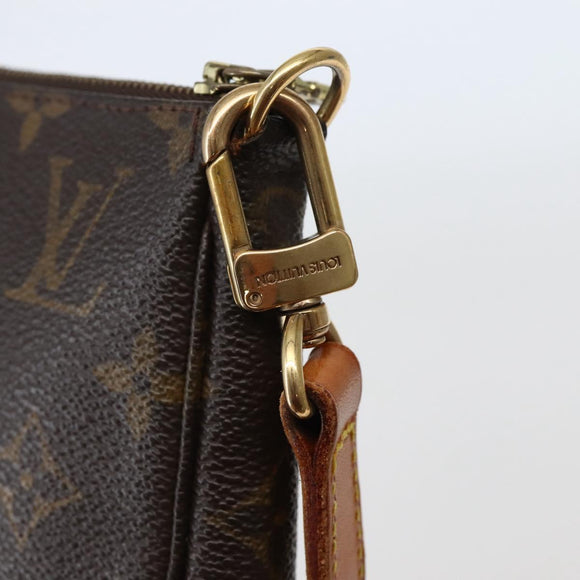 LOUIS VUITTON Monogram Pochette Accessoires Pouch M51980 LV Auth 143317