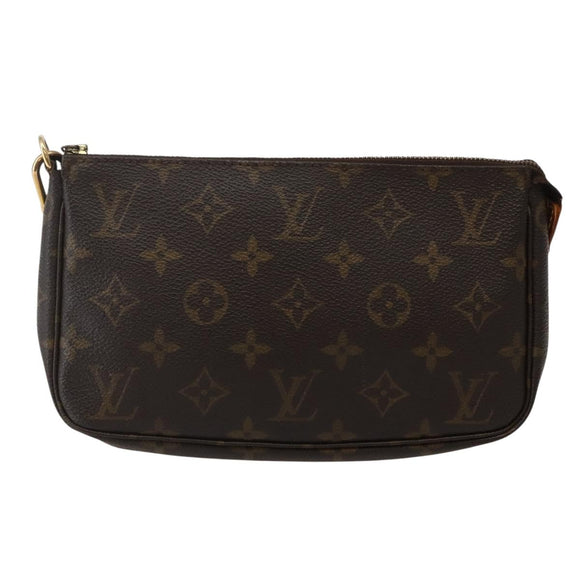 LOUIS VUITTON Monogram Pochette Accessoires Pouch M51980 LV Auth 143317