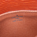 LOUIS VUITTON Epi Saint Cloud PM Shoulder Bag Brown M52213 LV Auth 143321-19