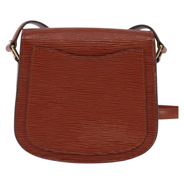 LOUIS VUITTON Epi Saint Cloud PM Shoulder Bag Brown M52213 LV Auth 143321 - 0